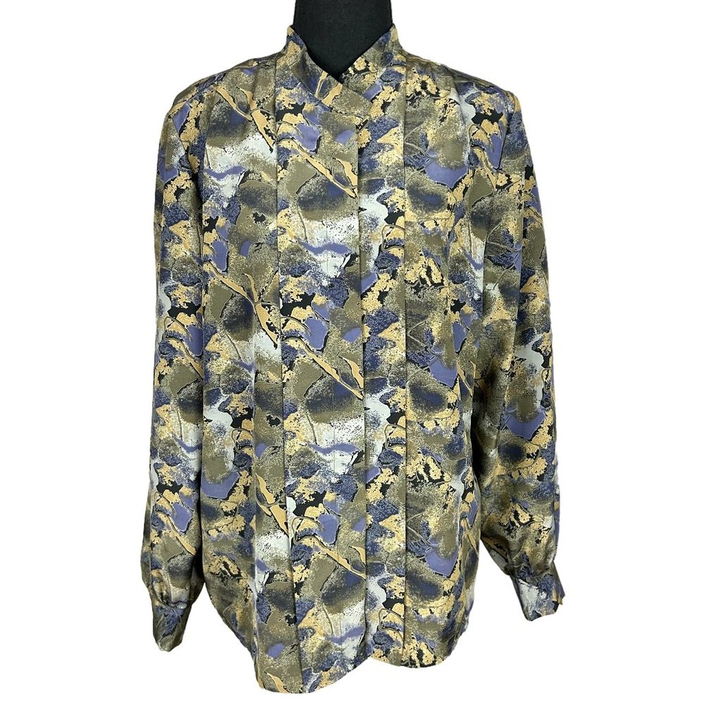 VINTAGE 80s-90s Abstract Blouse